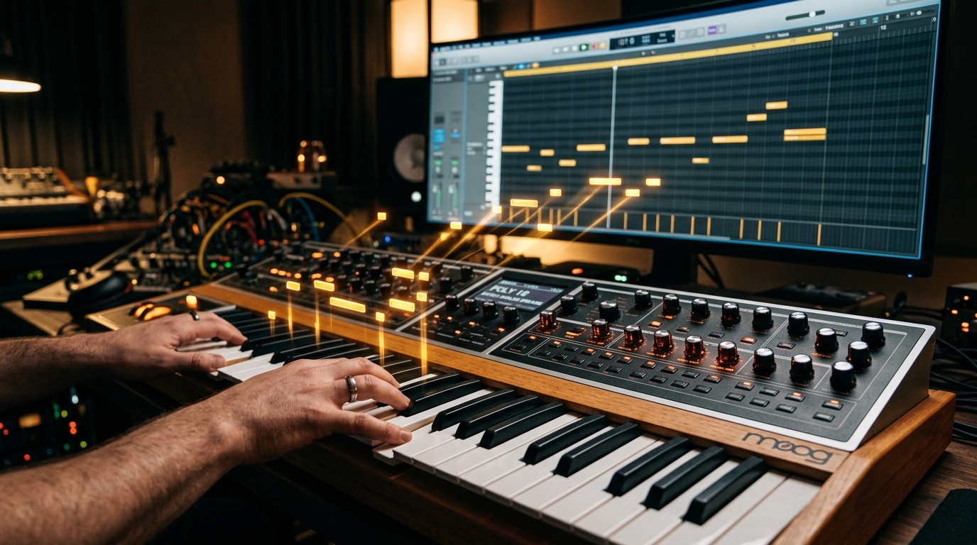 Audio to MIDI & Piano Roll